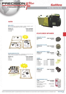 Sello de eje, 15 x 24 x 7- Viton, Galileo, Varian-Agilent, Serie D, Serie DS, Parte# 310054