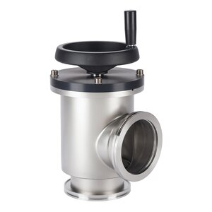 BAV M St St DN 100 ISO-K angle valve
